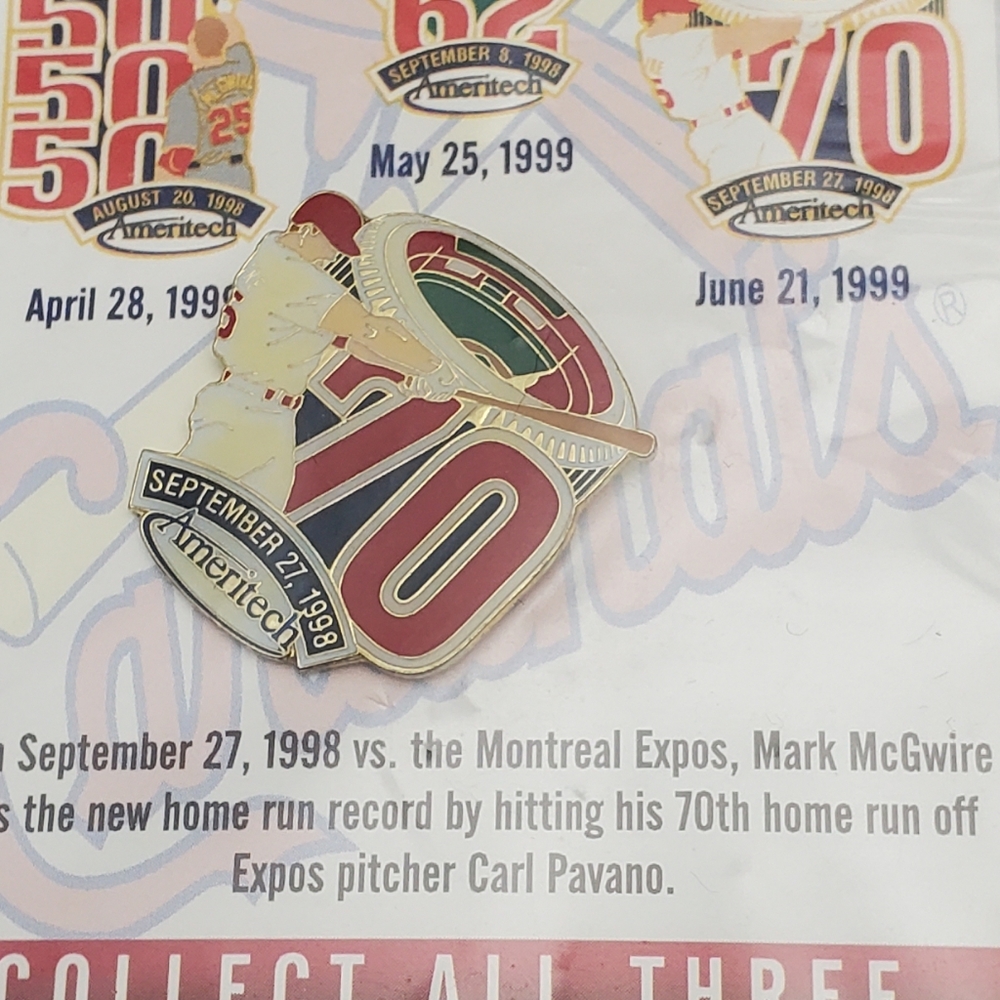 1998 Mark McGwire 70th Home Run